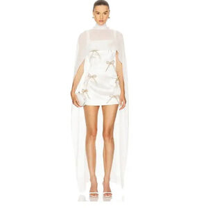 Milkwhite x REVOLVE| Cape in White| 
NWOT